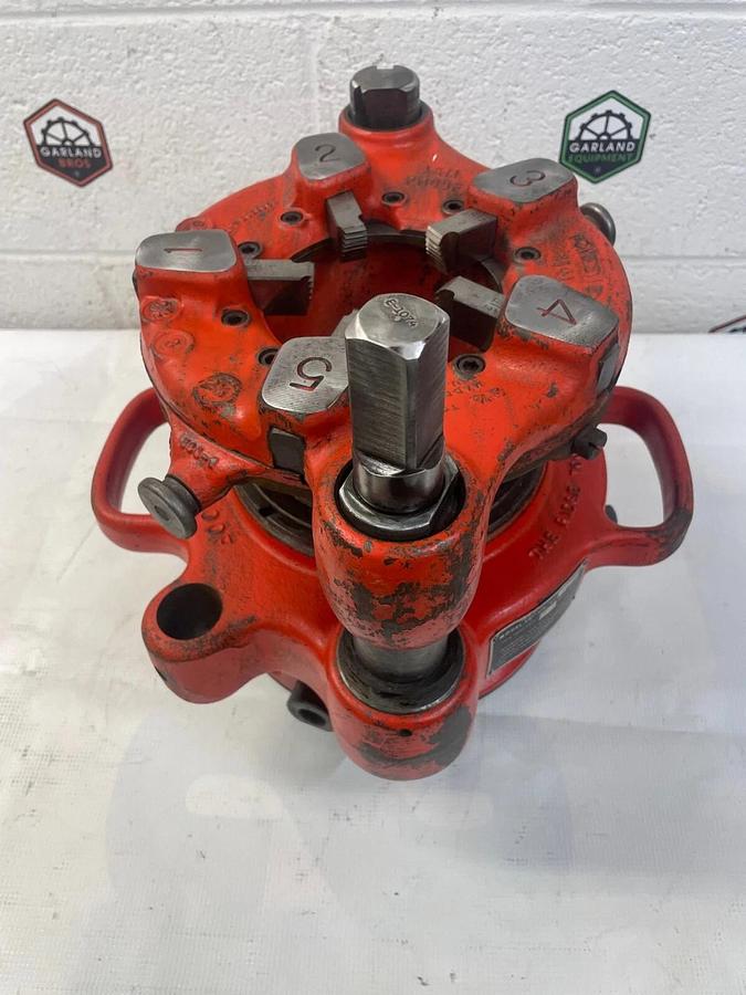 Used Ridgid 141 Pipe Threader, Receding Geared Threader, 2 1/2”-4” Jam Proof