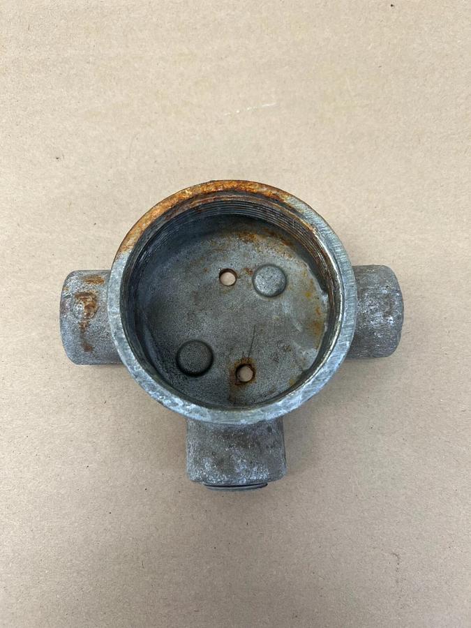 Used Crouse Hinds GUAT 26 Conduit Outlet Box