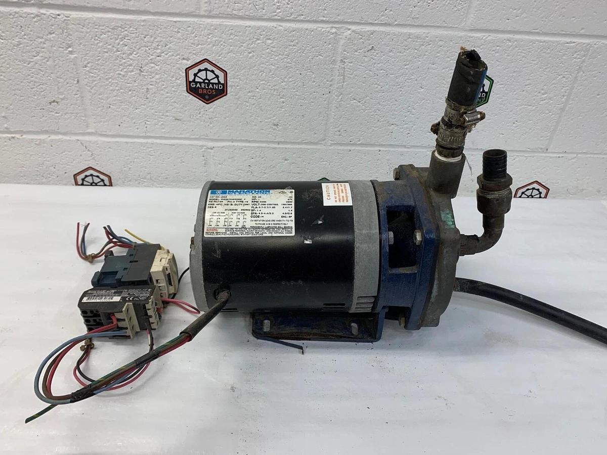 Used Marathon Electric J043 Jet Pump 1HP 3450 RPM