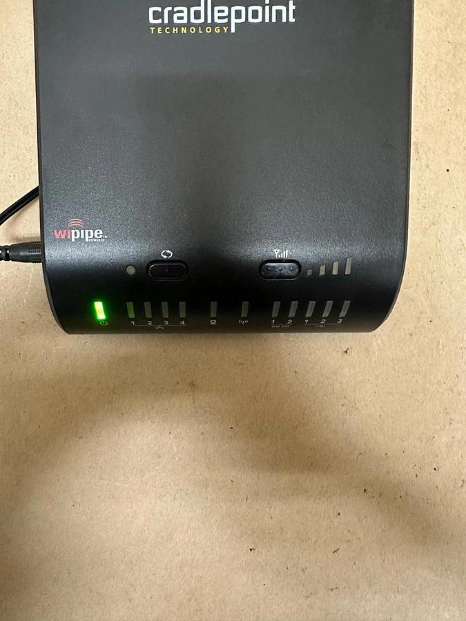Used Cradlepoint MBR1400 WiFi Router, H/W ver 1.0 - Lot of 2