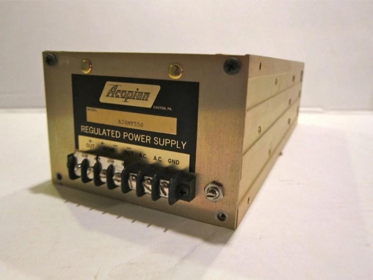 Used Acopian A24MT550 Regulated Power Supply