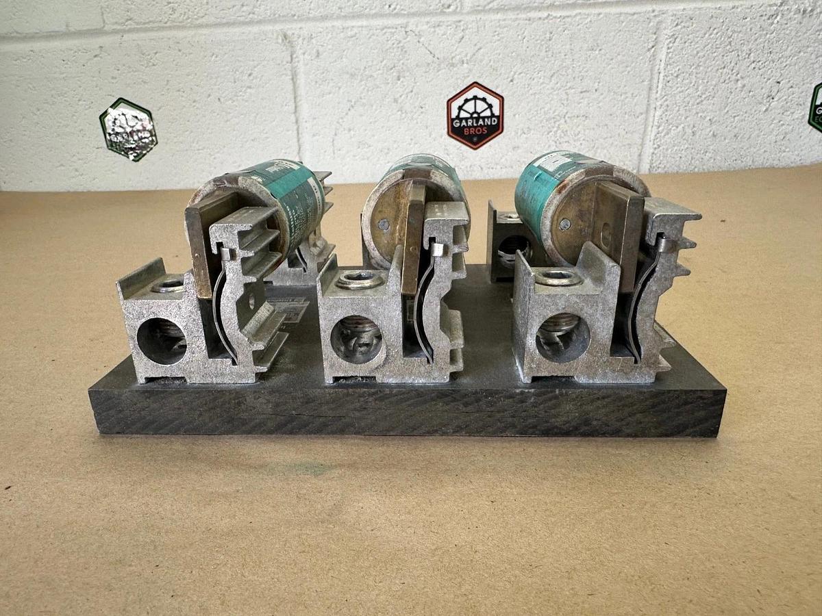 Used Littelfuse JTD 200 ID Fuses with Marathon 6R200A3B Fuse Block