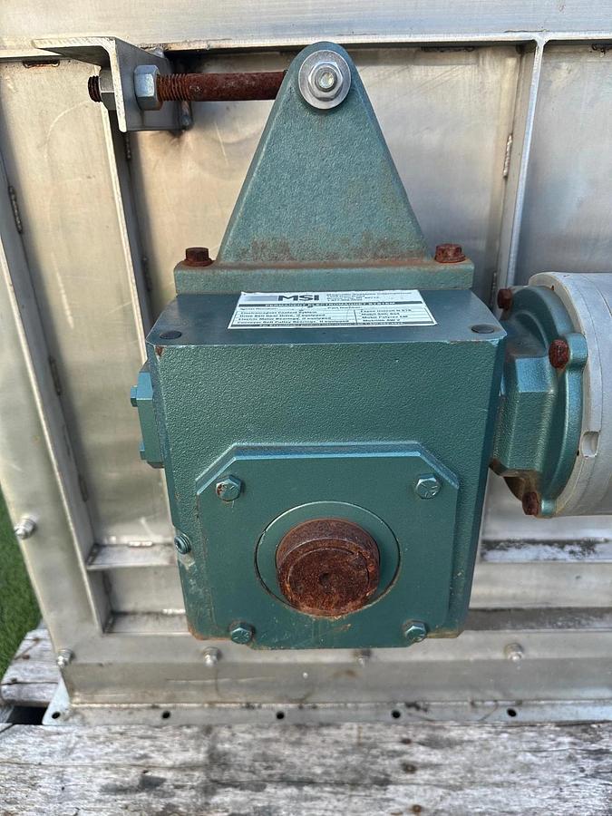 Used Magnetic Systems MDH-2424  24” SS Rotary Drum Magnet Separator Rare Earth