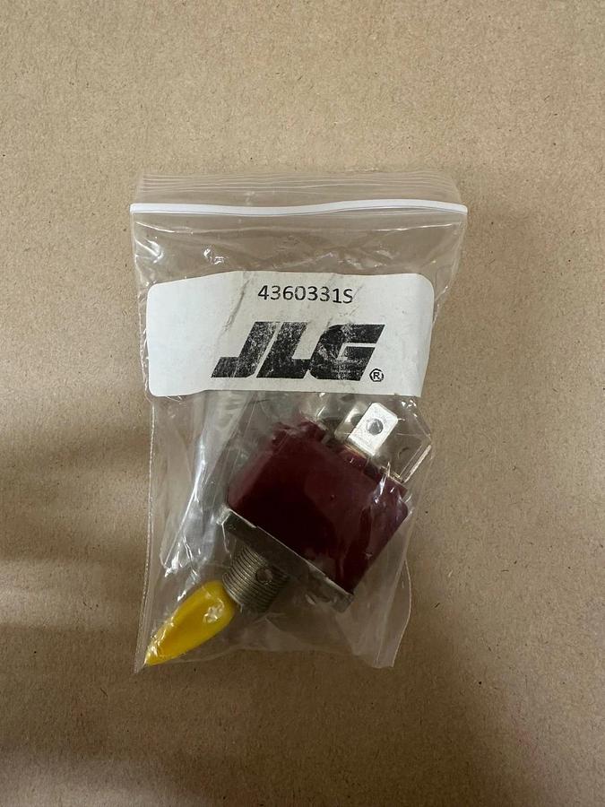 Used JLG 4360331S Toggle Switch, ON-OFF-ON *NEW*