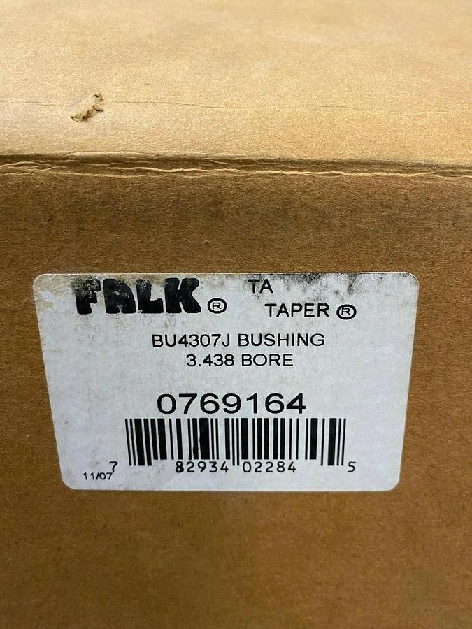 Falk Rexnord 0769164 Tapered Bushing, 3.438 Diameter Bore