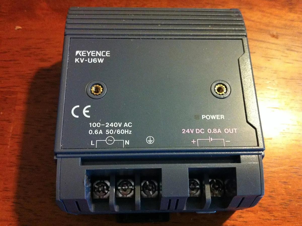 Used Keyence KV-U6W Power Supply Module