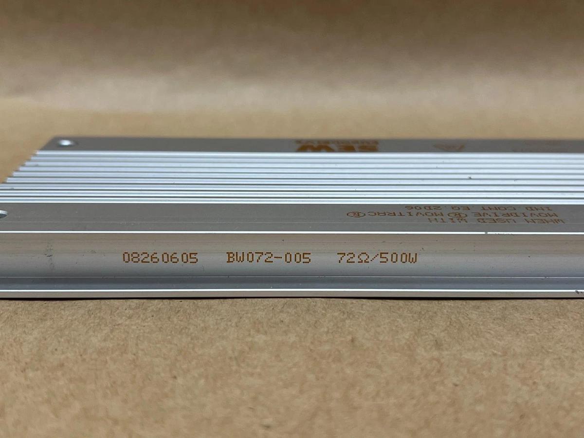 Used SEW Eurodrive BW 072-005 Brake Resistor
