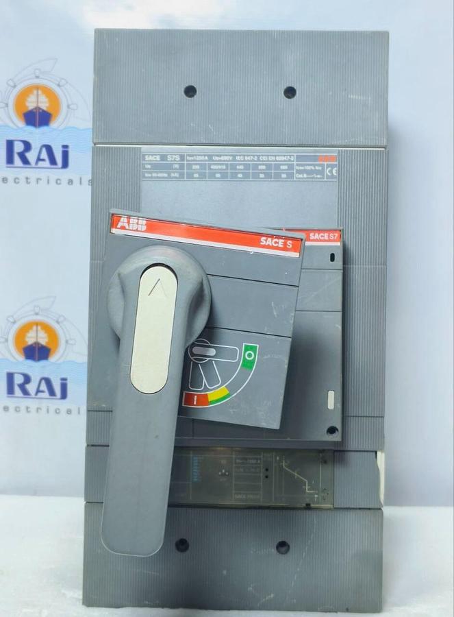 Used ABB S5N/L-4552 3 Pole Circuit Breaker