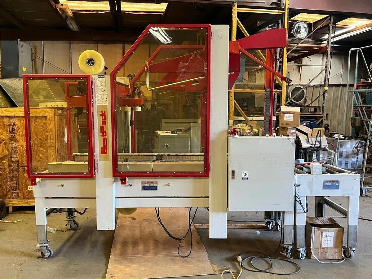 Used Bestpack 9 FRMS Sealer Case Taper w/ Index, Serial No. 98C049