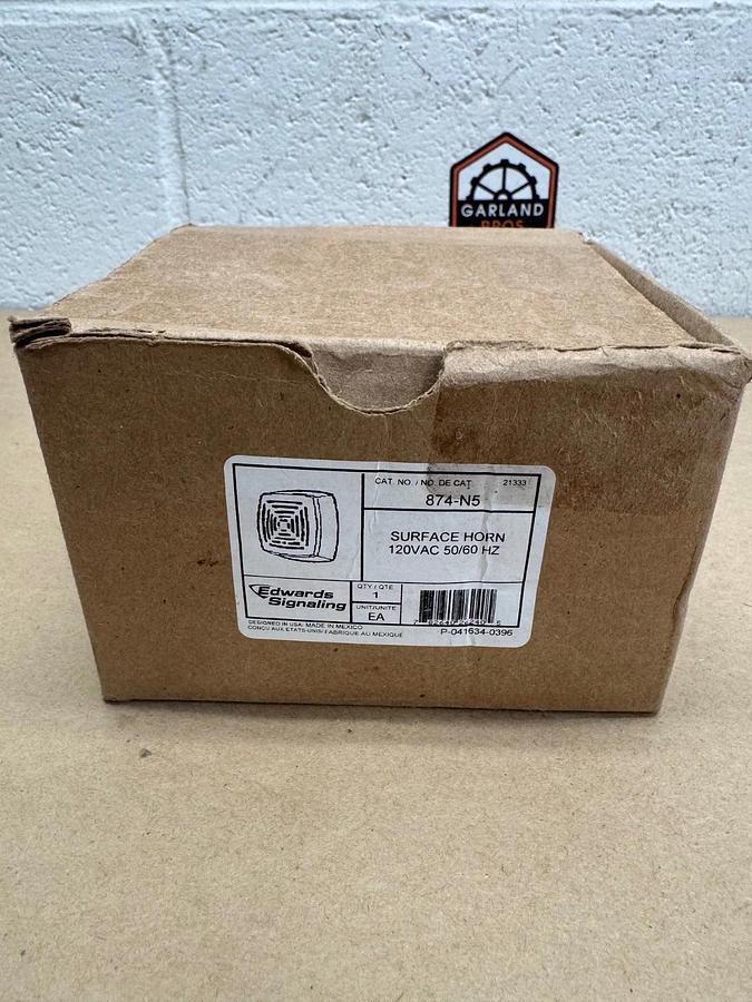 Edward’s Signaling 874-N5 Surface Horn 120VAC 50/60Hz *NEW*
