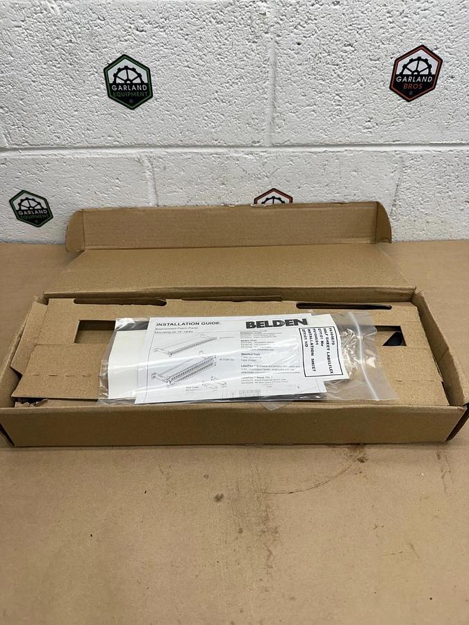 Used Belsen AX103253, 24 Port Patch Panel *NEW*