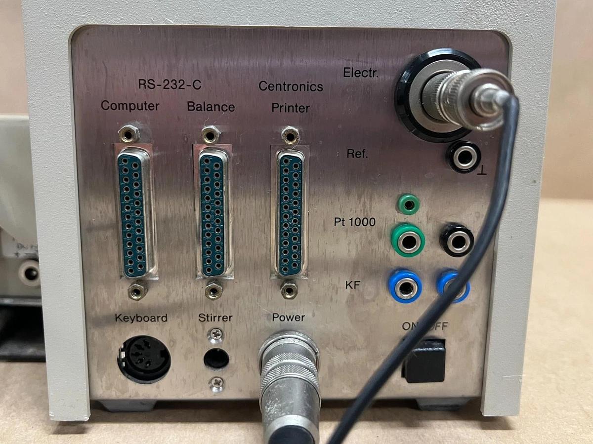 Used Schott RS-232-C TitroLine Alpha Automatic Titrator, TM 125 Mag Stirrer