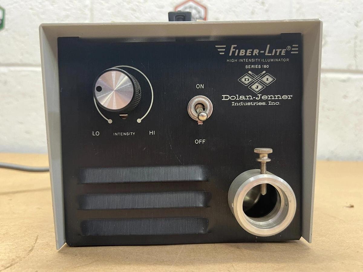 Used Dolan-Jenner 180 Fiber-Lite High Intensity Illuminator