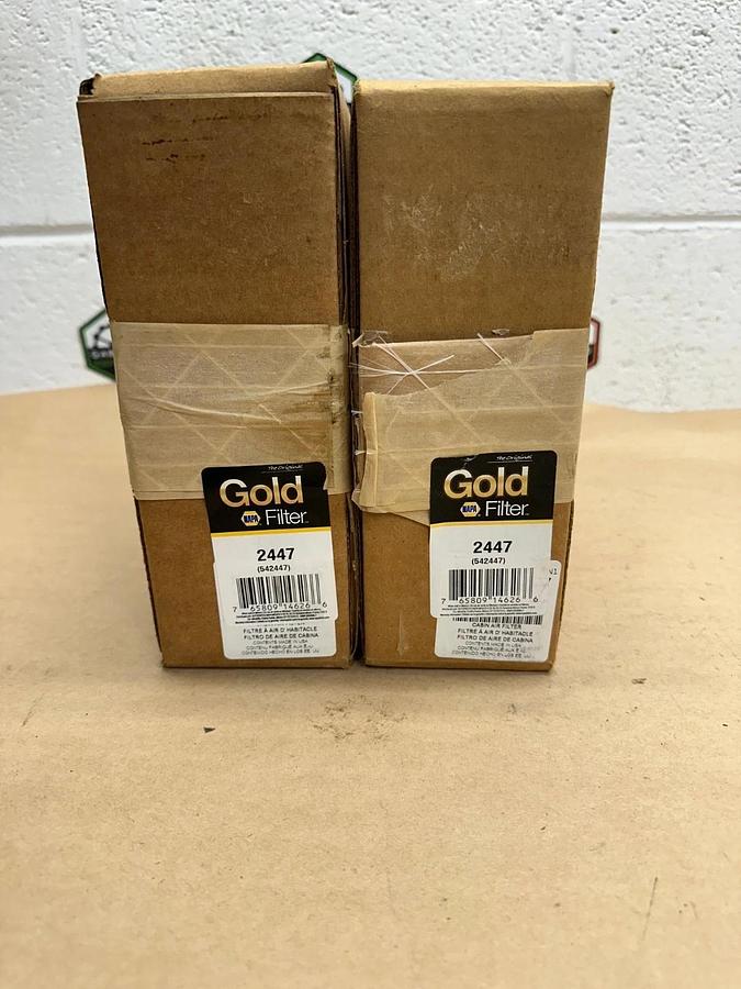 NAPA 2447 Gold Air Filter - Lot of 2 *NEW*