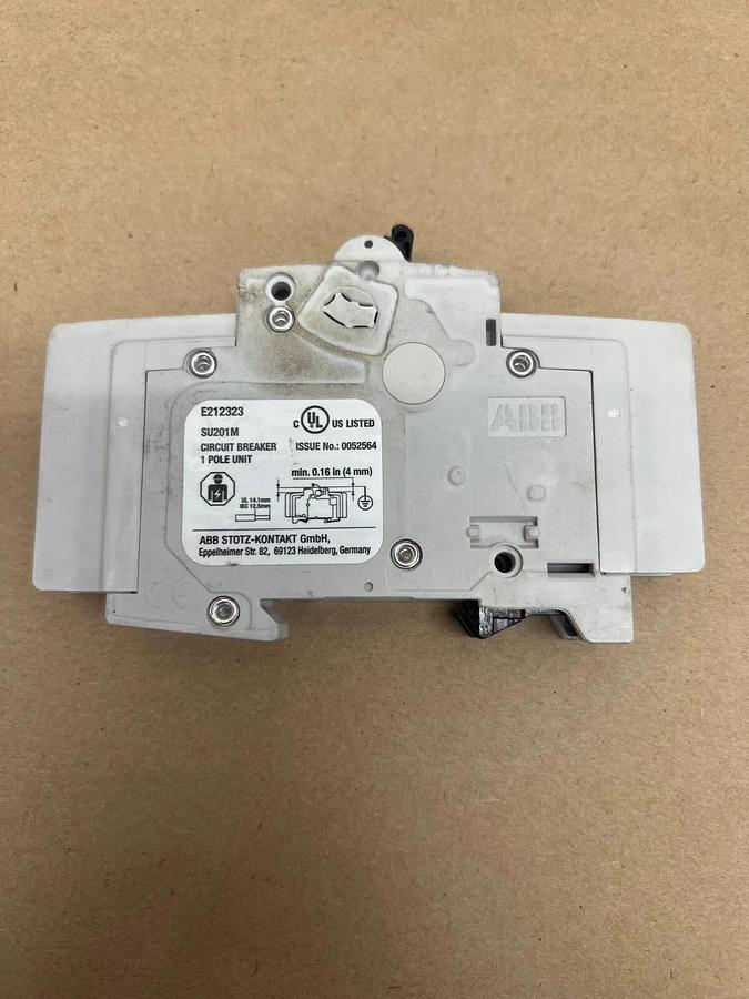 Used ABB E212323 1 Pole Circuit Breaker