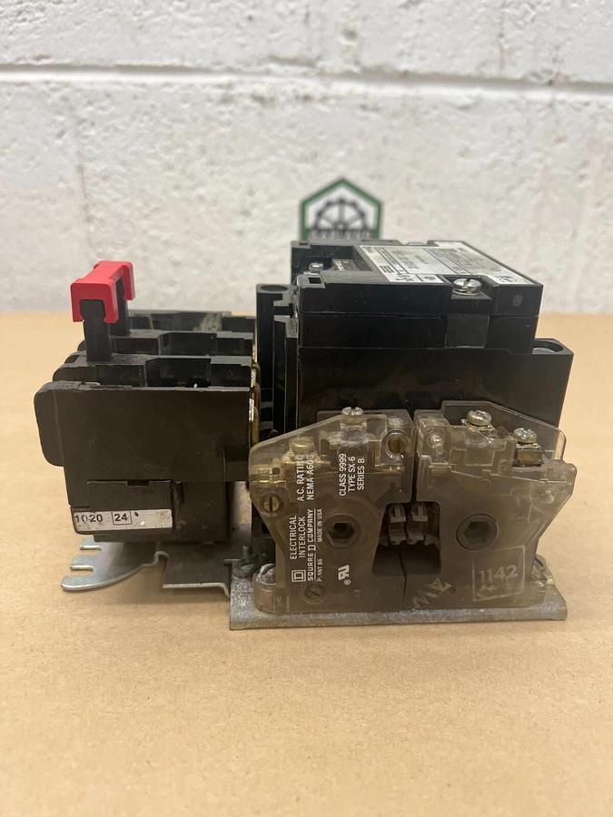 Used Square D 8536SBO2S Ser. A, NEMA Size 0 Starter