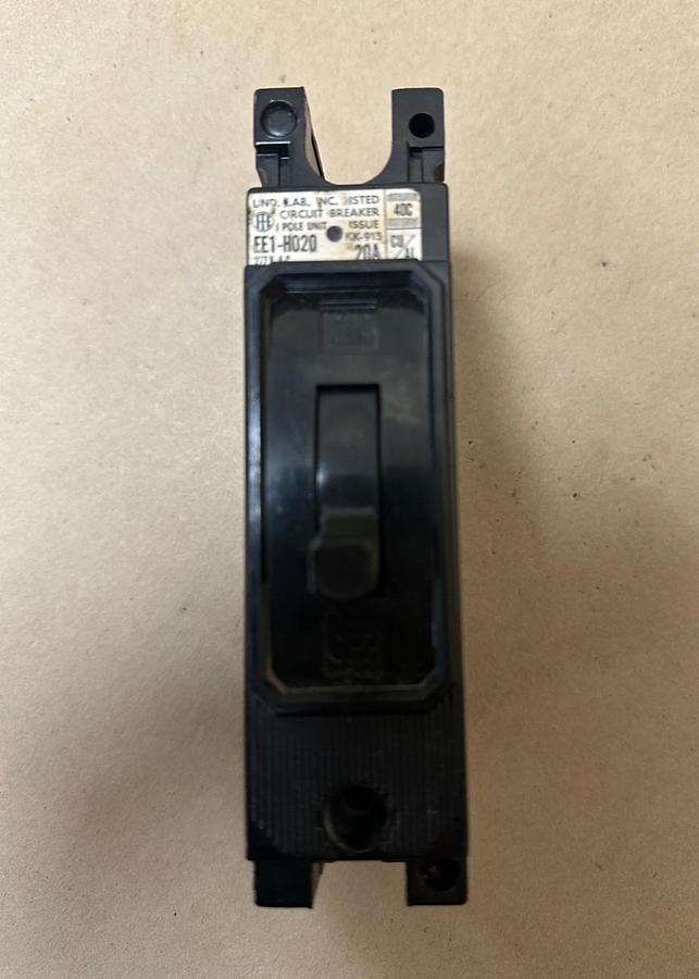 Used I.T.E. EE1-H020 20A 1 Pole Circuit Breaker