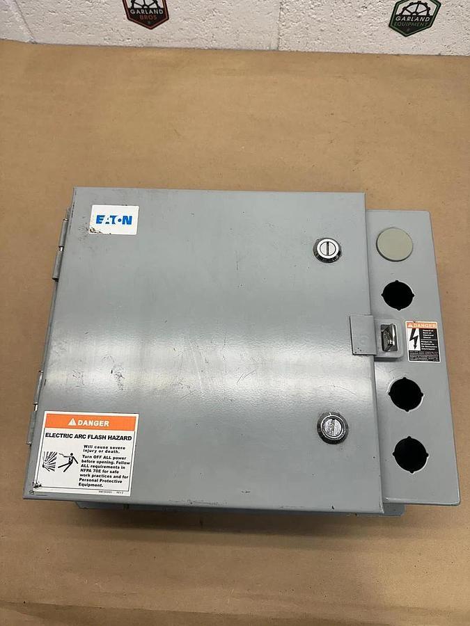 Used Eaton ECL04D1A4A-C20P8S3 General Purpose Magnetic Enclosure, 16” x 12”