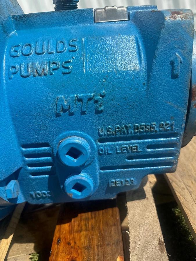 Used Goulds 3196 3x4-13 Centrifugal Pump MT2