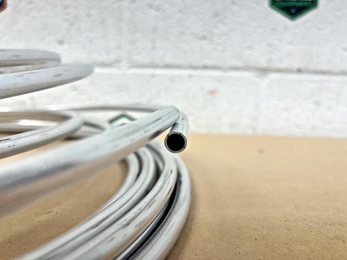 Used OD 3/8" Aluminum Hard Fuel Line/Tubing (50 Feet)