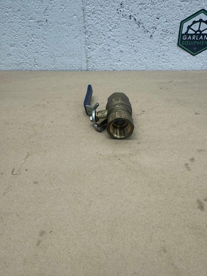 Used Milwaukee Valve B16.44 1/2” Brass Ball Valve 600 WOG