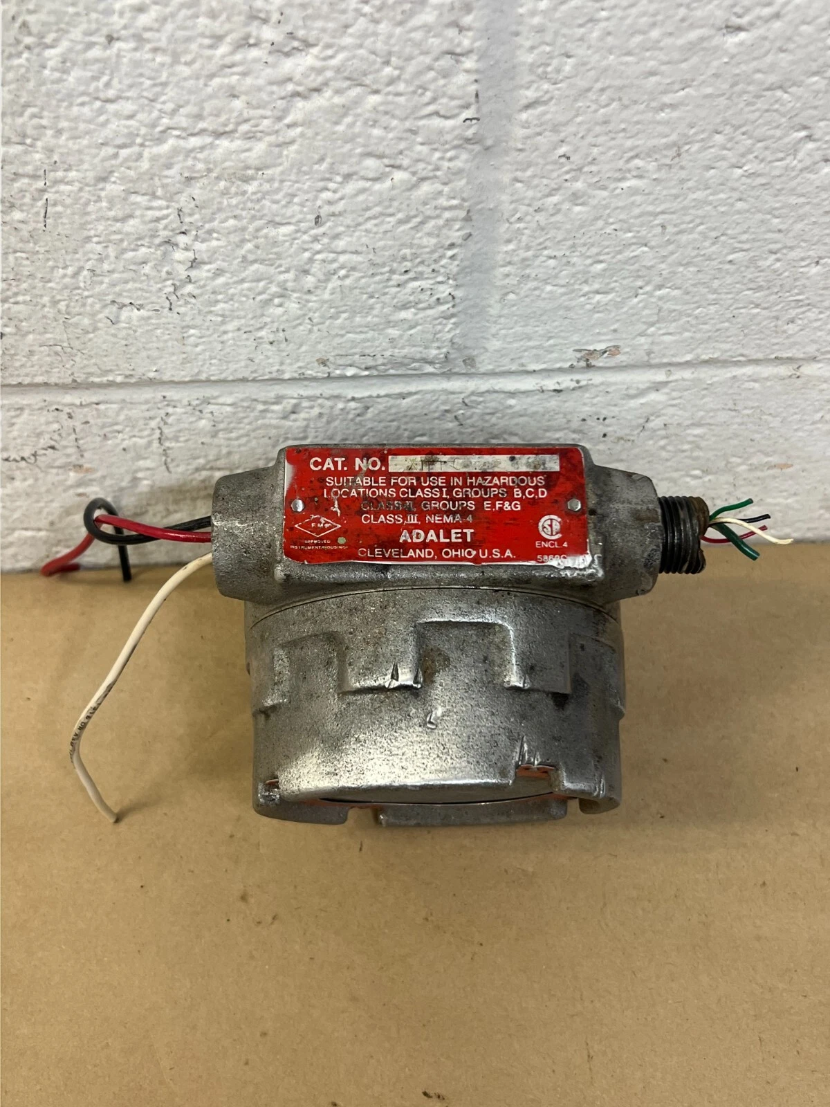 Used Adalet XIHFC Explosion Proof Instrument Enclosure