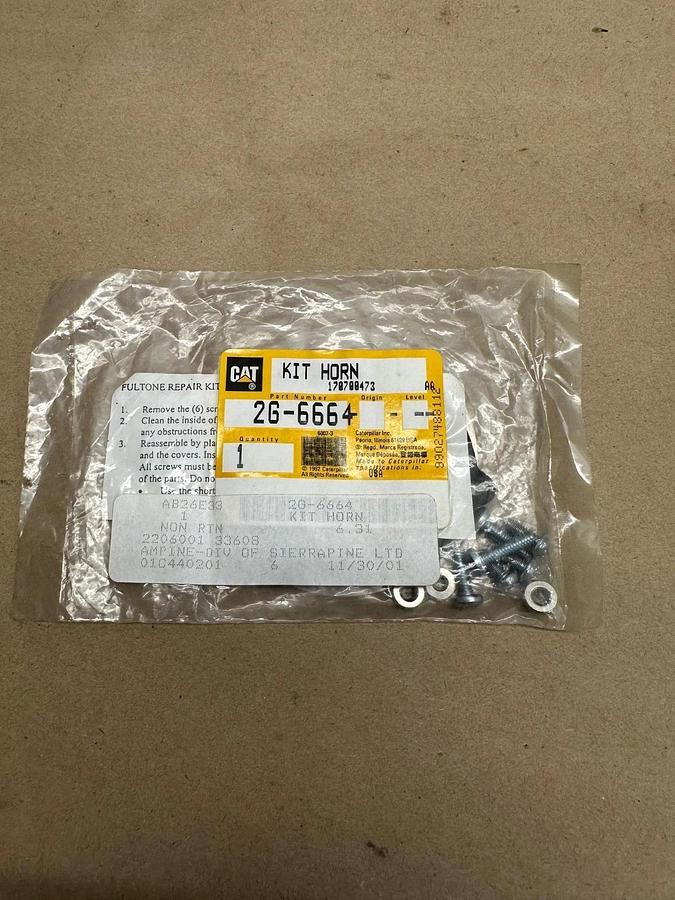 Used CAT 2G-6664 Horn Kit *NEW*