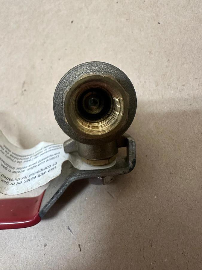 Mueller Ball Valve Threaded - Full Port, 1/4”, 600 WOG - Lot of 3 *NEW*