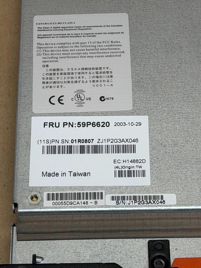 IBM 59P6620 4-Port Ethernet Switch