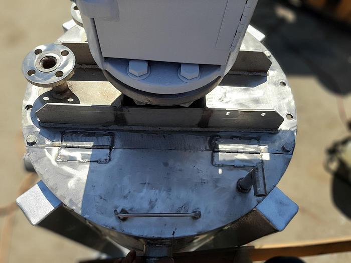 Used Tank, 45 Gallon, 304 S/st, Jkt, Agit, FT/CB #S744716