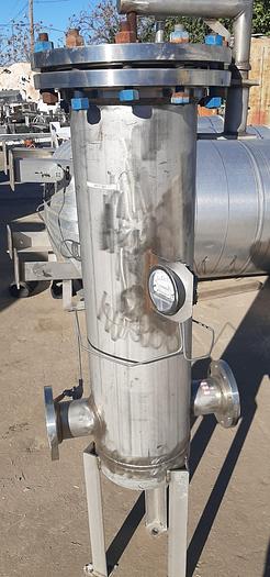 Used Filter, Cartridge, 304 S/st, Rush, 11" x 41", 230 PSI, #S744390