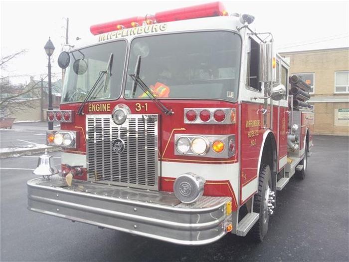 Used 1987 Detroit Custom Built Fire Engine