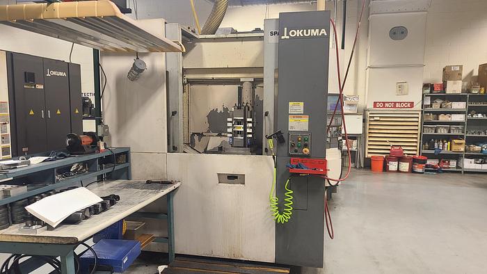 Used 2007 OKUMA MA-400HA 4th Axis ***Low Hours***