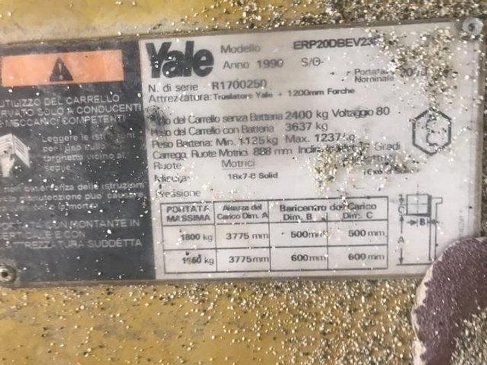 Usato Muletto elettrico Yale ERP20DBEV230