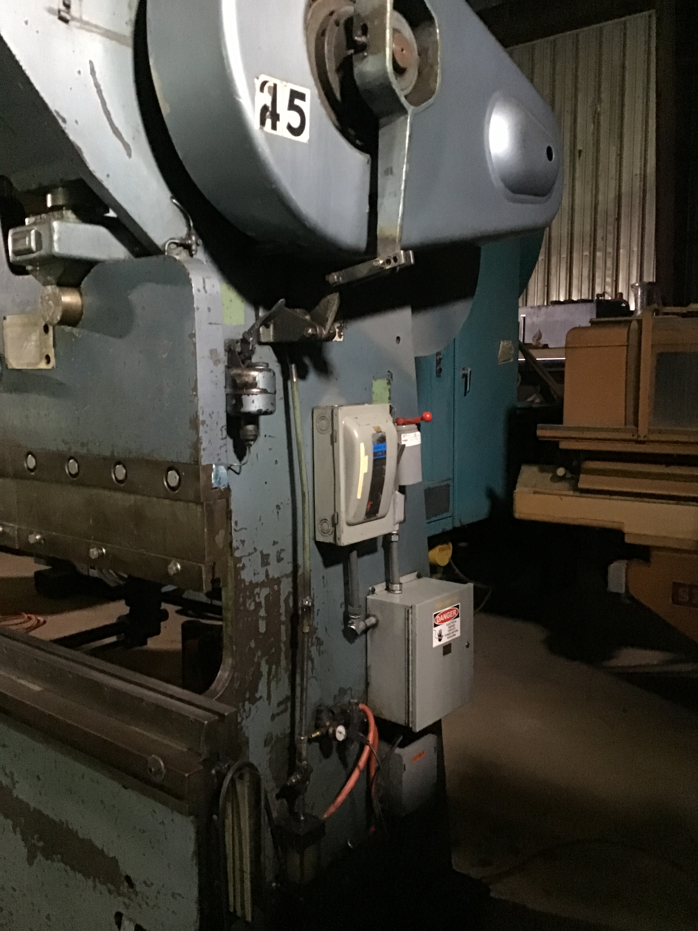 Used CHICAGO 75 Ton X 14 foot Mechanical Press Brake