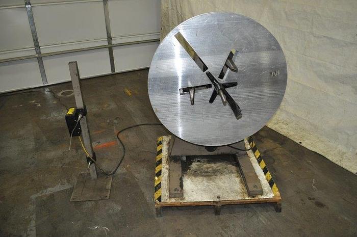Used 600 LB. x 9" PA INDUSTRIES MOTORIZED UNCOILER
