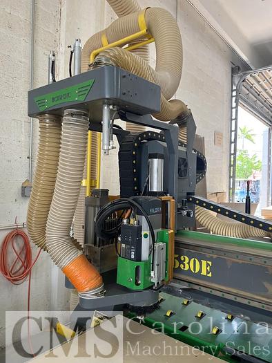 Used Unknown CNC Router with Infeed & Outfeed