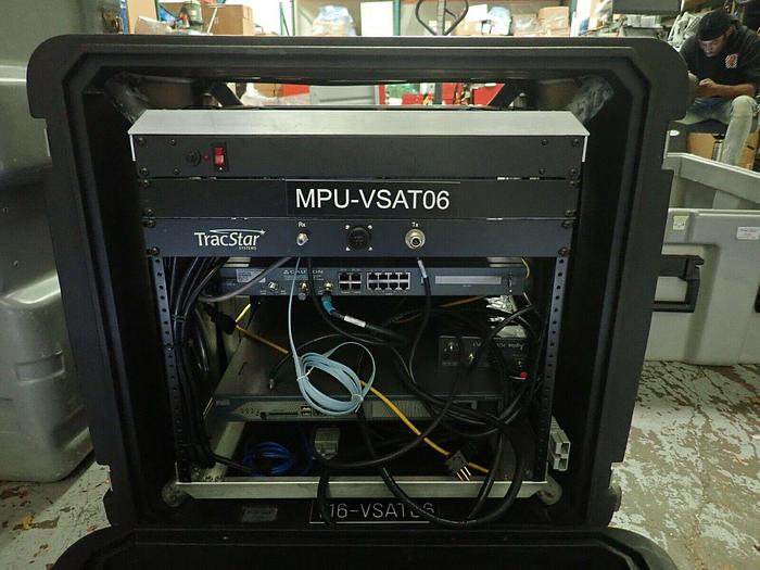 Used AVL Technologies 1296 K TracStar Mobile Satellite Station VSAT Antenna