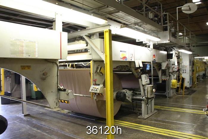 Used Agnati-BHS 98" (2500 mm) Corrugator, C/B Flute and Double Face #36120