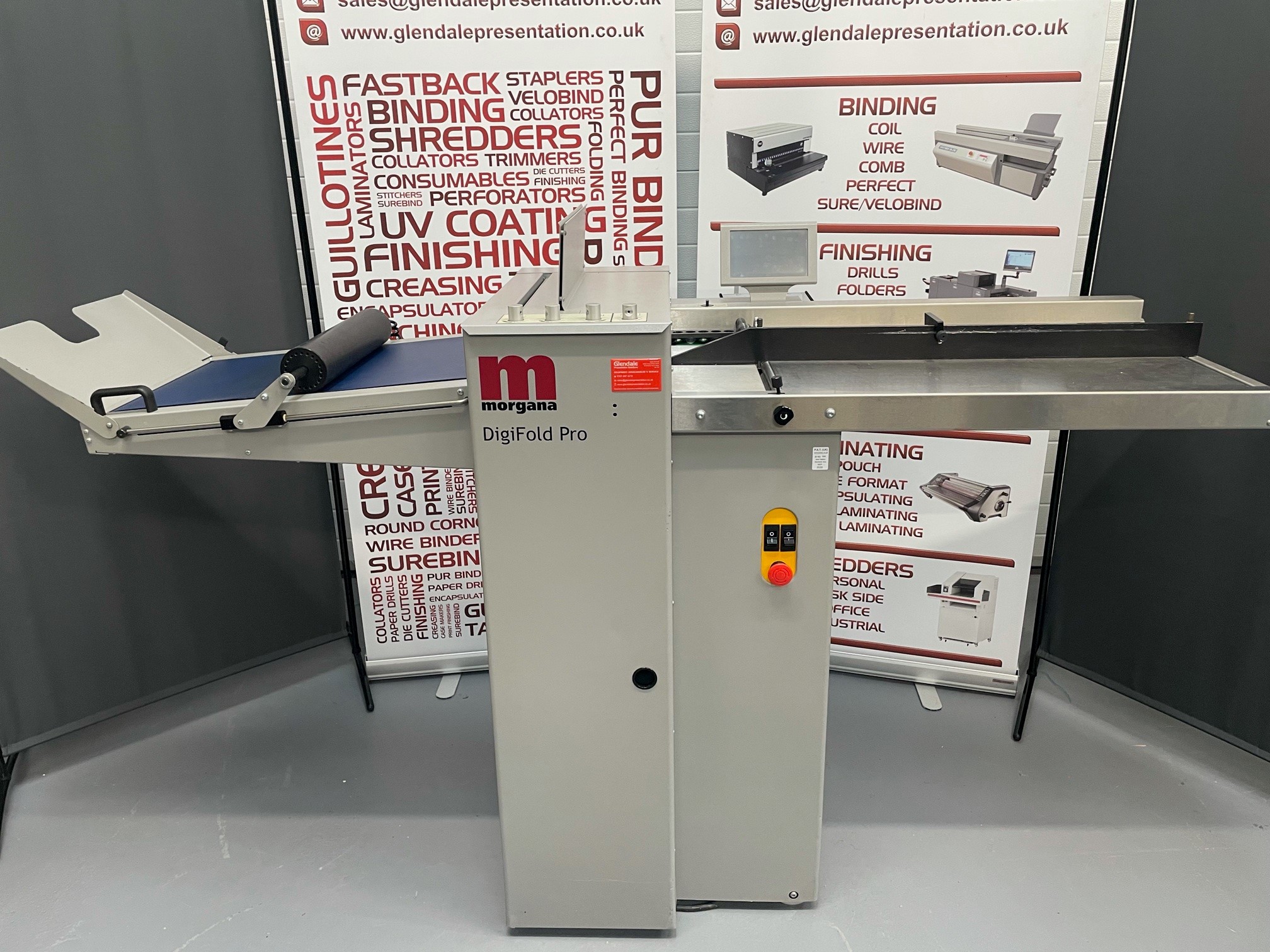 Used Morgana DigiFold Pro - Creaser Folder
