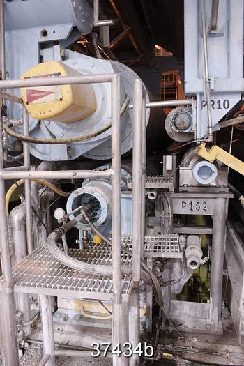 Used Beloit Second Press, Control Crown Bottom Roll, Plain Bottom Roll #37434