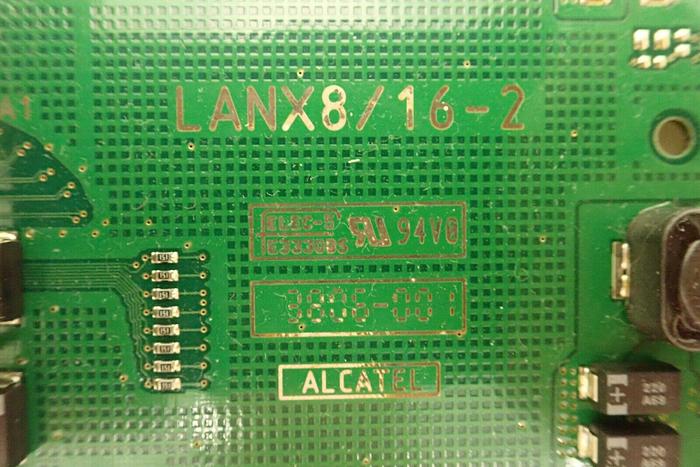Used ALCATEL-LUCENT OmniPCX LANX16-2 ETHERNET LANSWITCH Card 3EH73054AB