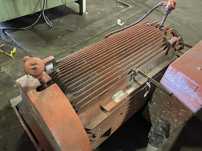 Used 100 HP GENERAL ELECTRIC MOTOR 1190 RPM