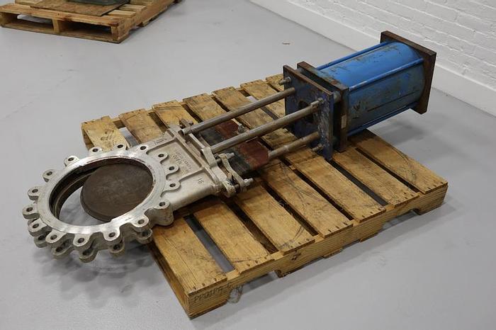 Used True Line 16" Air Operated Knife Gate Valve #43842