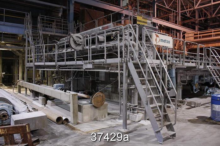 Used Metso Symfo Stainless Steel Dilution Control Headbox, 249" Wire Width #37429