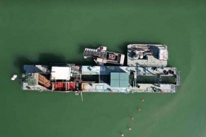 Used 1998 Bagema catamaran Suction excavator