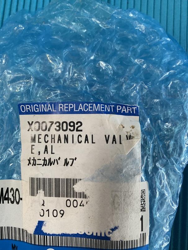 Used SMC Mechanical Valve X0073092