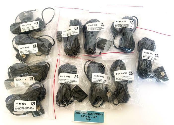 Bennett & Bennett 4715 Ground Cords New Lot of 11 (8034)W