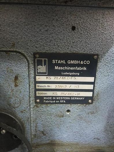 Used Stahl KS 78