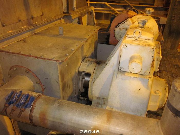 Used Impco  Impco Disc Filter, 12' Ft. Diameter By 24' Ft. Long,  20- Disc Stainless Steel Vat And Hood. #26945